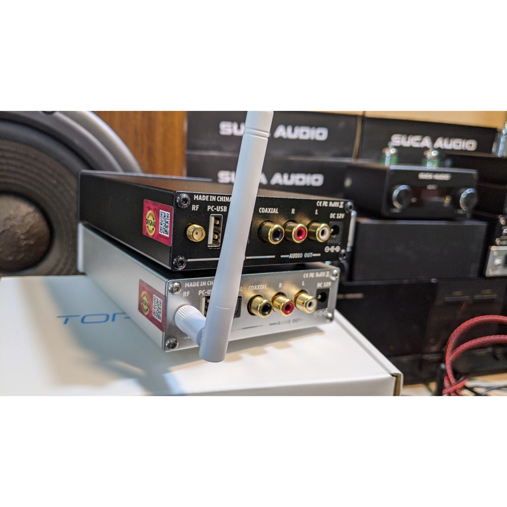 BỘ GIẢI MÃ ÂM THANH SUCA-AUDIO DAC Q5 PRO, BLUETOOTH 5.0, GIẢI MÃ 24 BIT/192KHZ