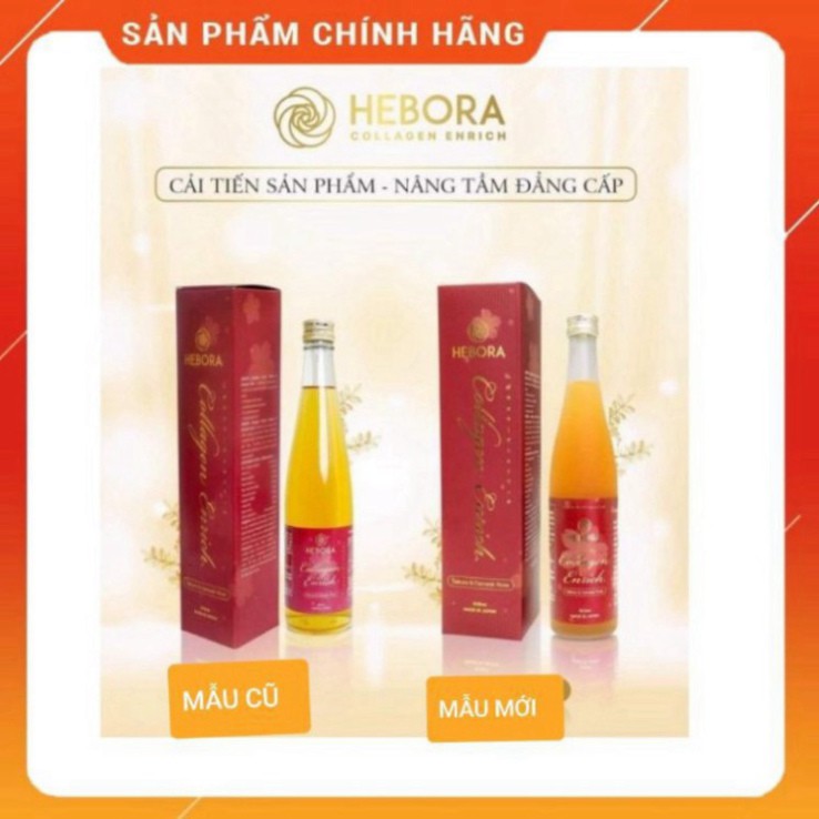 Hebora Collagen Enrich Thủy phân 3in1- Dưỡng da trắng Mịn Tái Tạo Phục Hồi Làn Da Hư Tổn | BigBuy360 - bigbuy360.vn