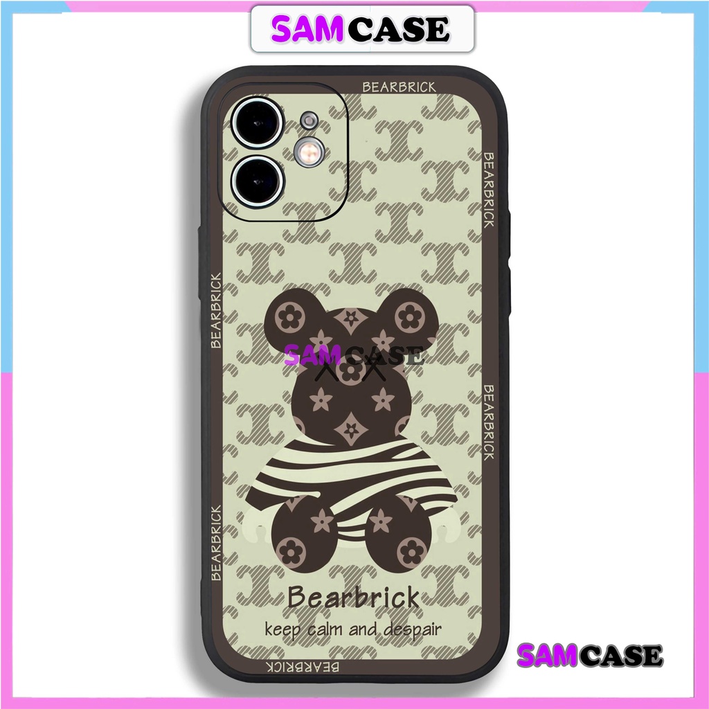 Ốp lưng iPhone 6/6s/7/8/X/XS/11/12/13 Pro Plus Max viền vuông chống sốc chống bẩn bảo vệ camera silicon mềm Bea 2324