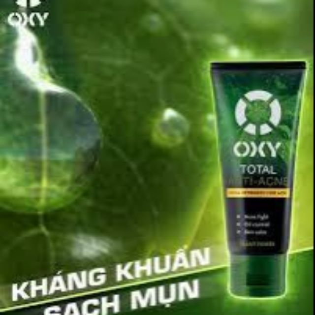 SỮA RỬA MẶT SẠCH MỤN OXY - Total Anti-Acne Extra Strength For Acne 100g