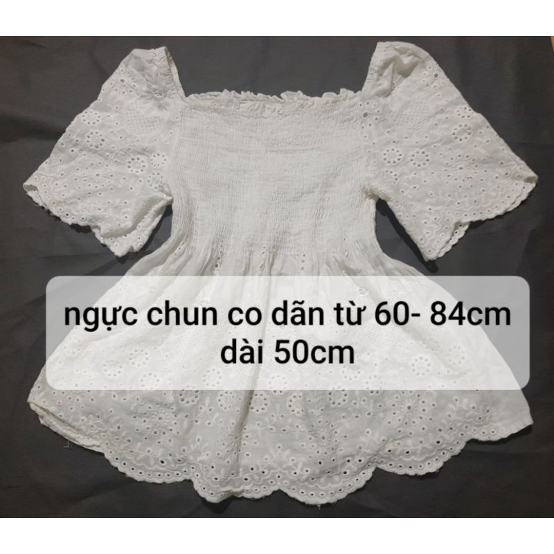 Áo xô baby doll dễ thương 2hand