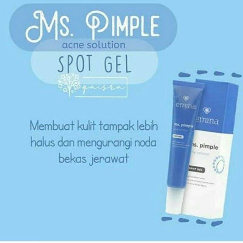 (Hàng Mới Về) Gel Trị Mụn Emina Ms. Ms.