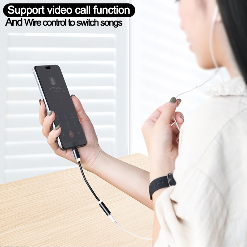 Cáp Chuyển Đổi Âm Thanh type c 3.5mm Cho xiaomi usb Sang 3.5mm samsung galaxy note 10 20 plus s10 s20 s21