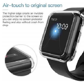 Ốp Dẻo Bảo Vệ Viền Apple Watch Series 7/6/5SE/4/3/2/1 Size 38-40-41-42-44-45mm