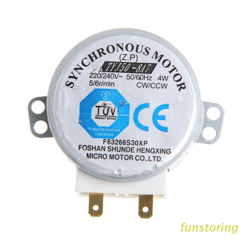 Động cơ đồng bộ AC 220-240V 4W 6RPM 48mm cho máy thổi khí 50/60Hz TYJ50-8A7