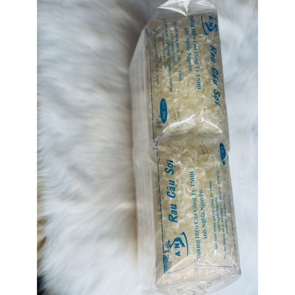 Rau câu sợi ngắn thương hiệu ANN - SỈ 10 gói x 50gr = 500gr - Đảm bảo chất lượng