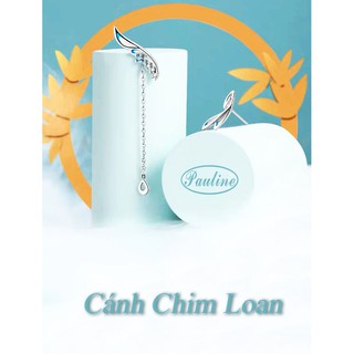 Pauline’s Store - Bông tai nữ dáng dài không đối xứng Cánh Chim Loan