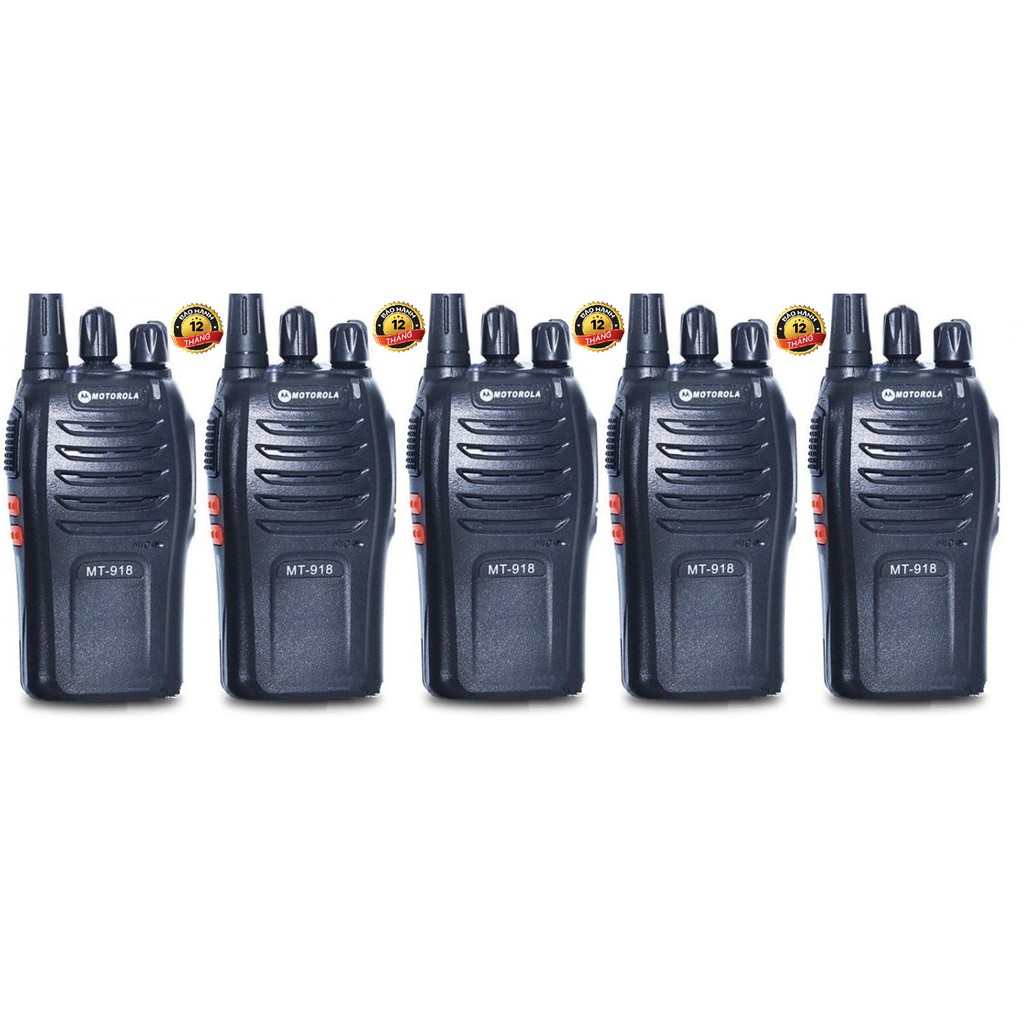 Bộ 5 Bộ đàm Motorola MT918