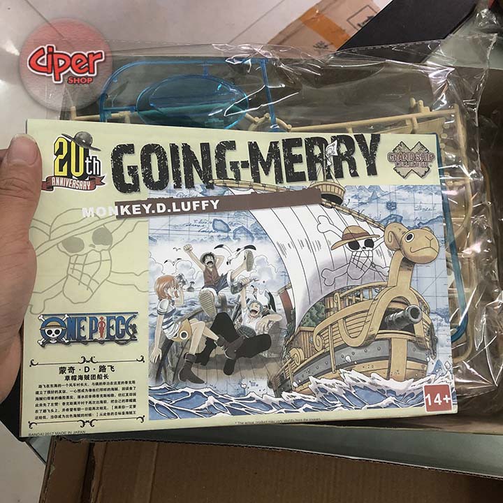 Mô hình Thuyền Going Merry 20th - Mô hình One Piece