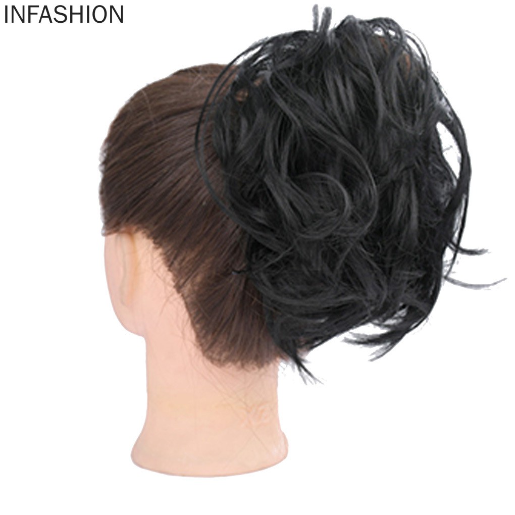 Tóc Giả Kiểu Cột Đuôi Ngựa Xoăn Gợn Sóng