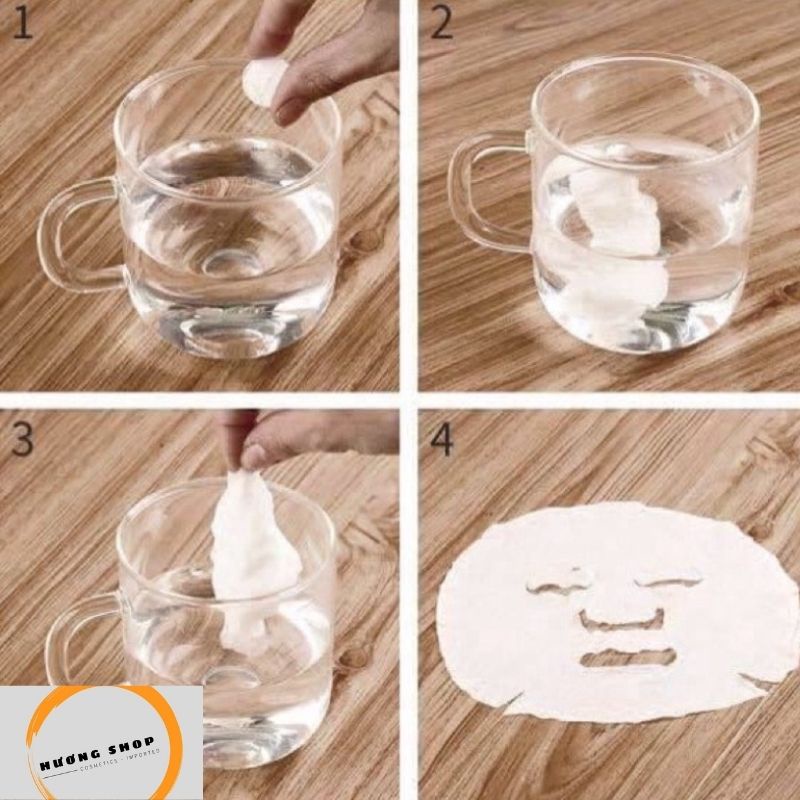Mặt Nạ Giấy Nén Miniso Nhật Bản Làm Lotion Mask | BigBuy360 - bigbuy360.vn