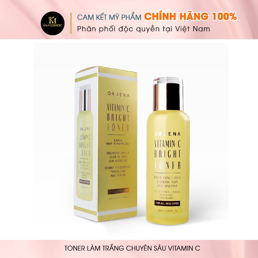 Toner Làm Trắng Chuyên Sâu Vitamin C - Vitamin C Bright Toner Orjena 120 ml - Mã OR841