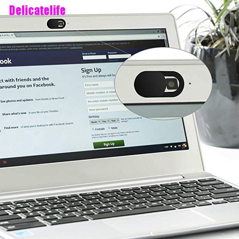 Dụng cụ chặn bảo vệ ống kính máy ảnh laptop di động