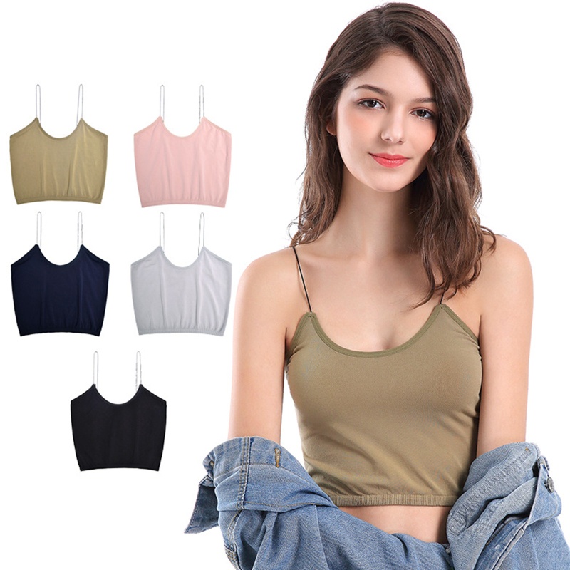 Áo Hai Dây Hở Lưng Màu Sắc Thời Trang Mùa Hè Quyến Rũ Cho Nữ