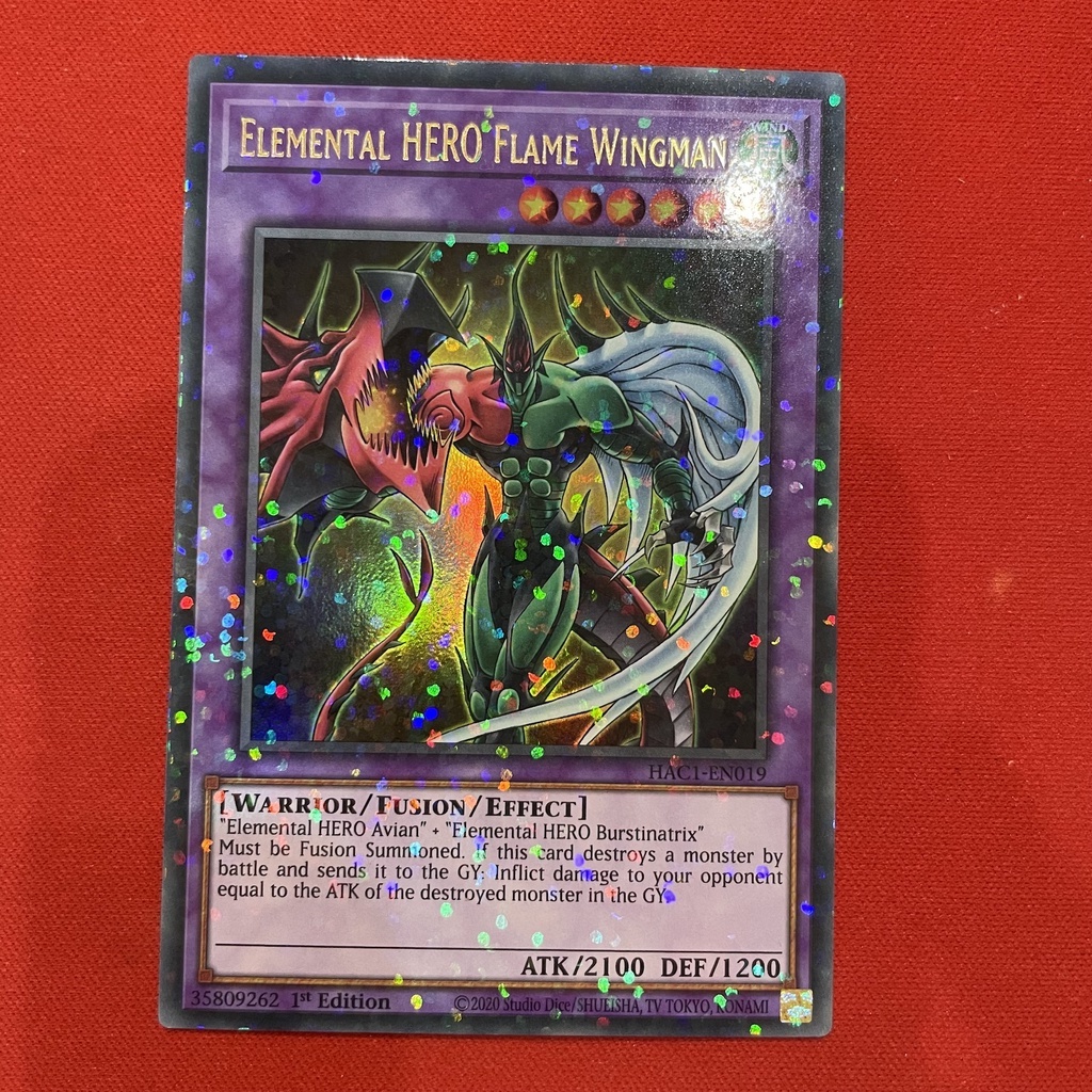 Elemental Hero Flame Wingman Đẳng Cấp Của Yuki Judai