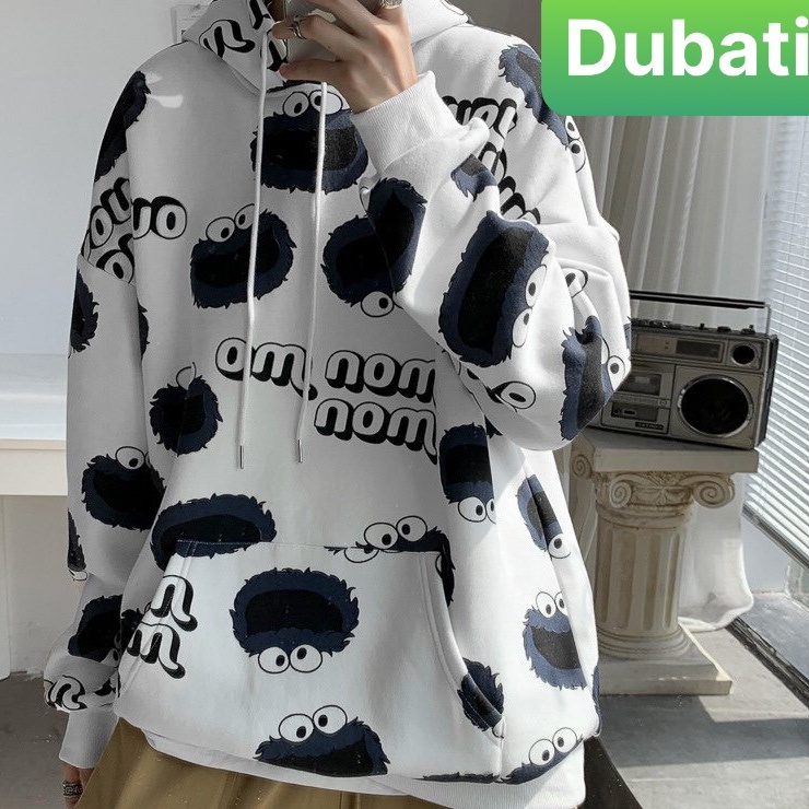 ÁO KHOÁC HOODIE TRẮNG MA OMMO NAM NỮ, ÁO KHOÁC NỈ CHỐNG NẮNG, NÓNG ĐÔNG HÈ UNISEX- DUBATI FASHION