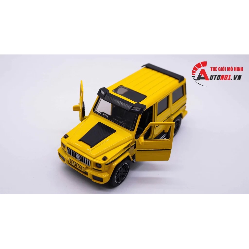 MÔ HÌNH XE MERCEDES BRABUS YELLOW 1:24 XLG 7458