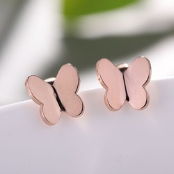 Bông Tai Bướm Xinh Titan Ko Đen Cao Cấp TT 2108 - TT 2108