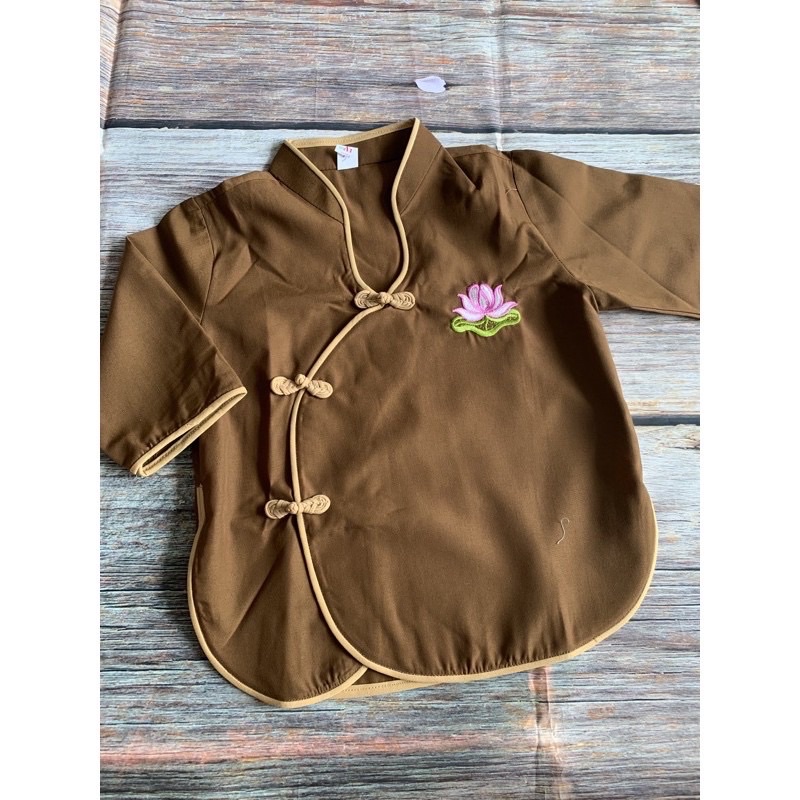 Đồ Đi Chùa🌻🌻Tàu xéo bé , áo lam ,đồ bộ trẻ em