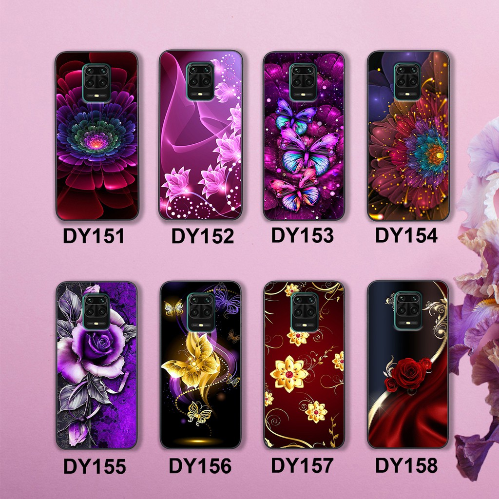 Ốp lưng điện thoại XIAOMI MI NOTE 9S - NOTE 9 PRO in hình hoa nghệ thuật - Doremistorevn
