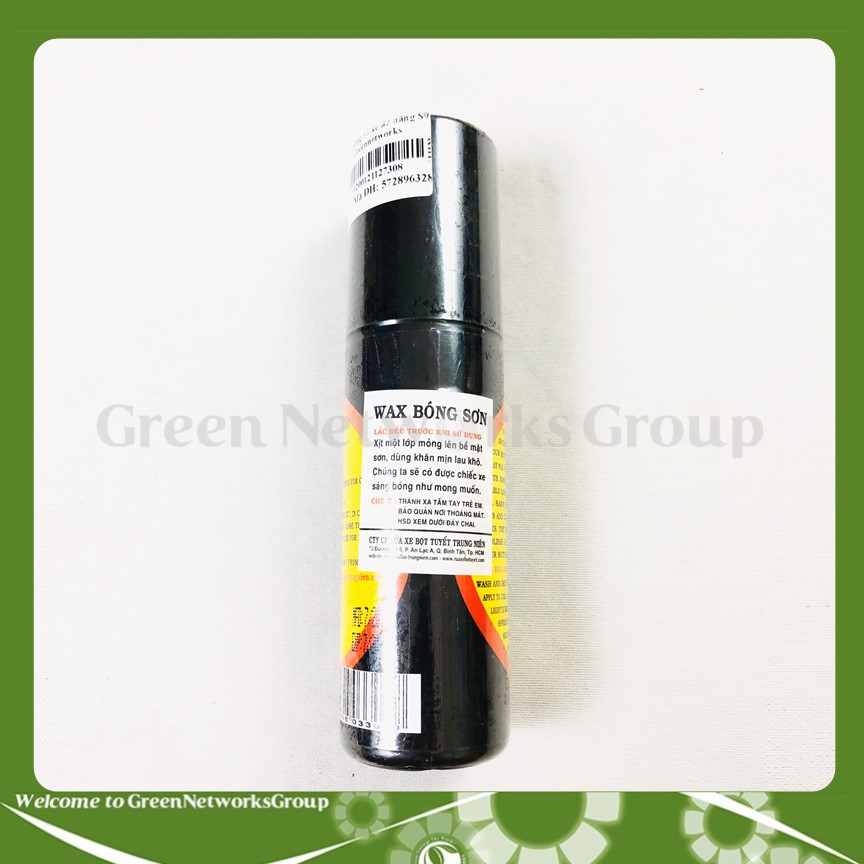 Wax dưỡng bóng sơn đậm đặc Pallas 120ml Greennetworks