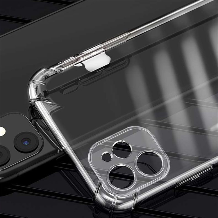 Ốp Lưng Điện Thoại Trong Suốt Có Viền Chống Sốc, Bảo Vệ Mặt Lưng, Màn Hình,Camera Cho iPhone 6 7 8 PLUS X XS XR 11,12,13