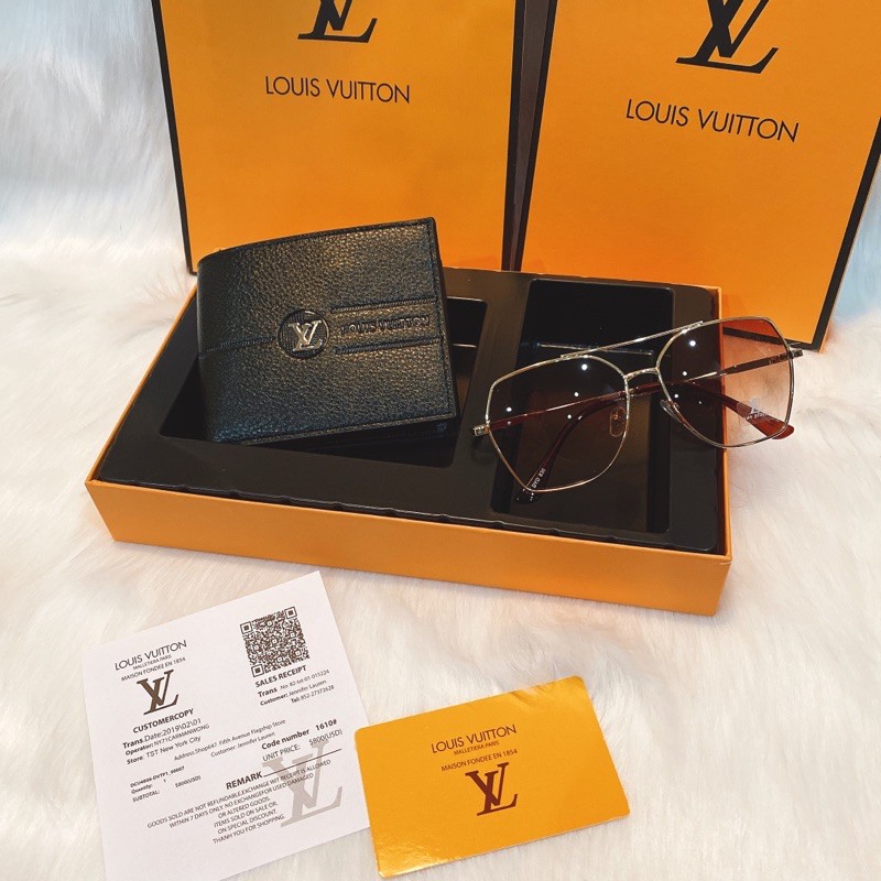 Set Ví Nam và Kính Nam FullBox dành cho nam kèm túi giấy hãng | BigBuy360 - bigbuy360.vn