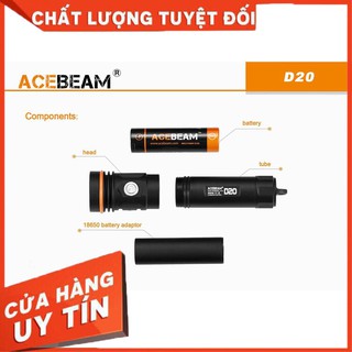 ĐÈN PIN LẶN ACEBEAM D20