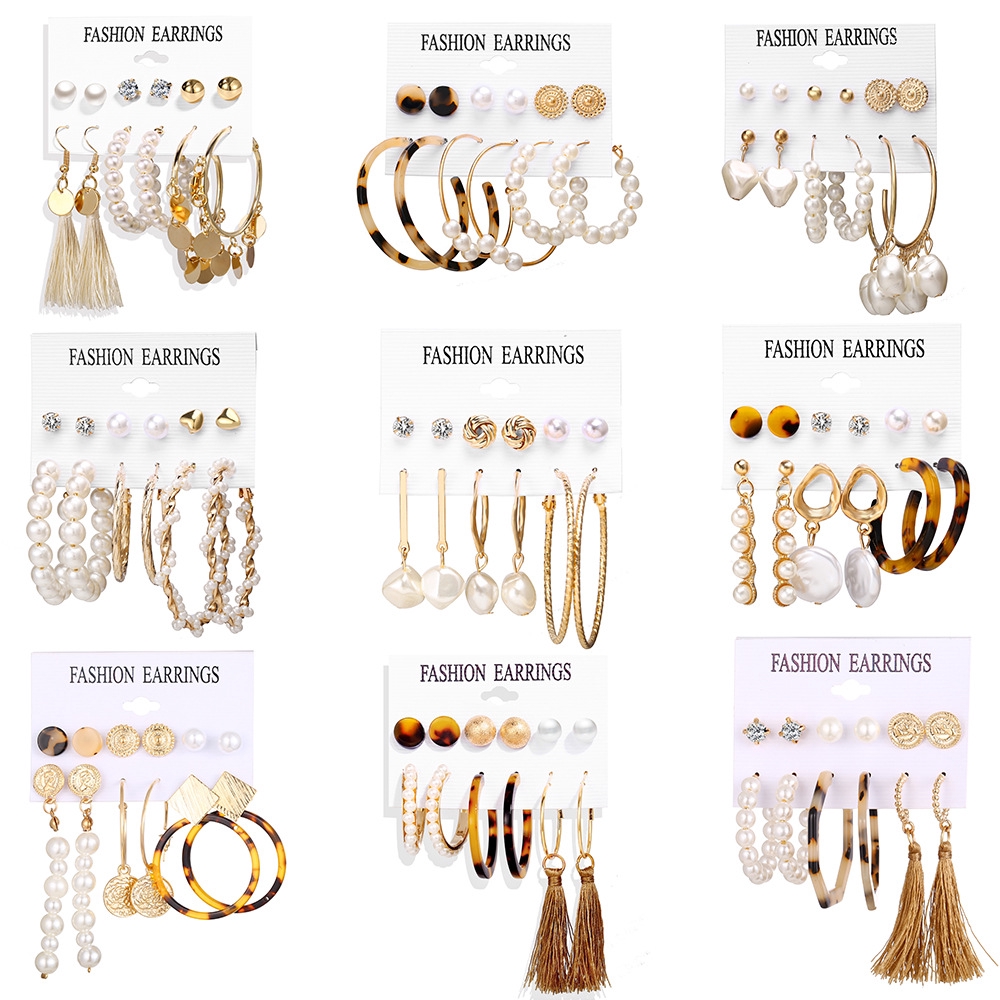Hoa Tai Kiểu Dáng Vintage Phong Cách Bohemian Thời Trang Cho Nữ