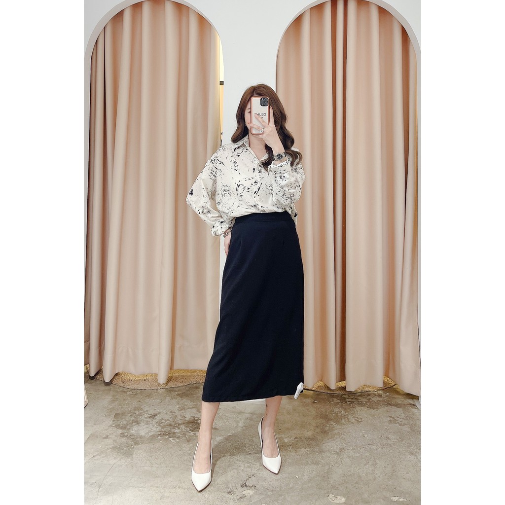 Váy bút chì voan T21 , Peace House Clothing | BigBuy360 - bigbuy360.vn