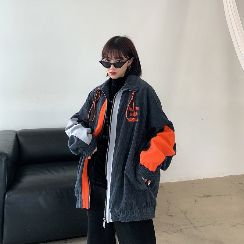 Áo khoác dáng rộng thêu họa tiết thời trang sành điệu cho nữ | BigBuy360 - bigbuy360.vn