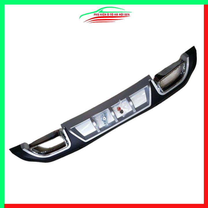 Lippo, líp chia pô ô tô Accent 2018-2020 mẫu vuông chuẩn form xe thể thao