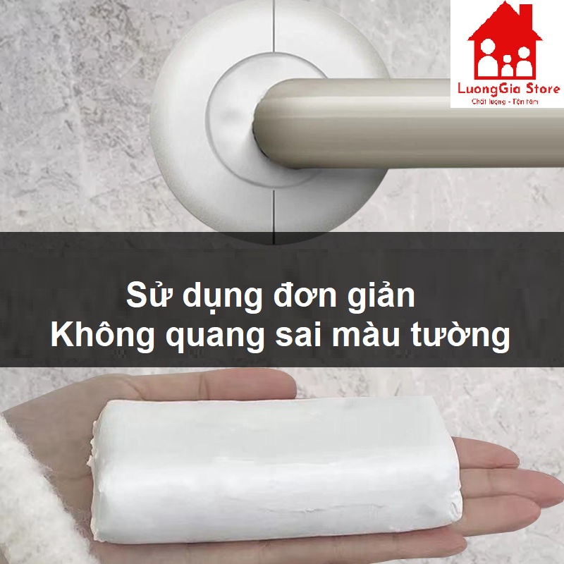 Đất Sét Xi Măng Dẻo Bịt Lỗ Điều Hoà,  Keo Bùn Chống Thấm Ngăn Côn Trùng, Chuột Gián, Giảm Tiếng Ồn, Chống Thấm Tường