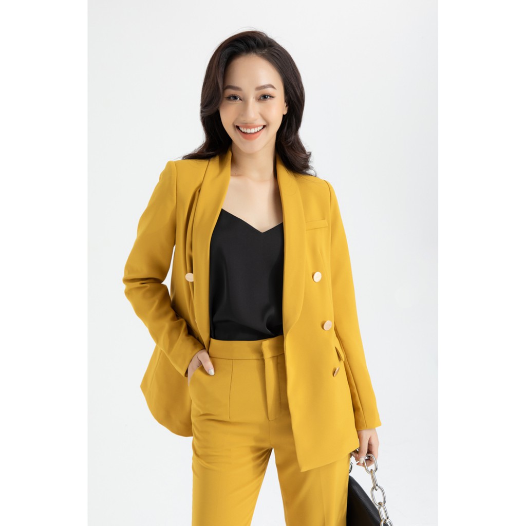 [NHẬP WABRTL5 GIẢM 10% TỐI ĐA 50K ĐH 250K ]Áo Vest nữ 6 khuy thiết kế IVY moda MS 67C6013