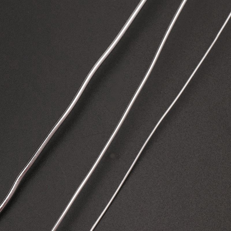 Pop* Silver Metal Flexible Anodized Aluminum Armature Wire DIY Sculpture and Crafts