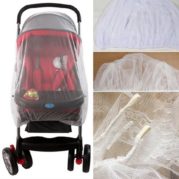✿Simba1✿ Màn Chụp Chống Muỗi Cho Xe Đẩy Em Bé Ốp