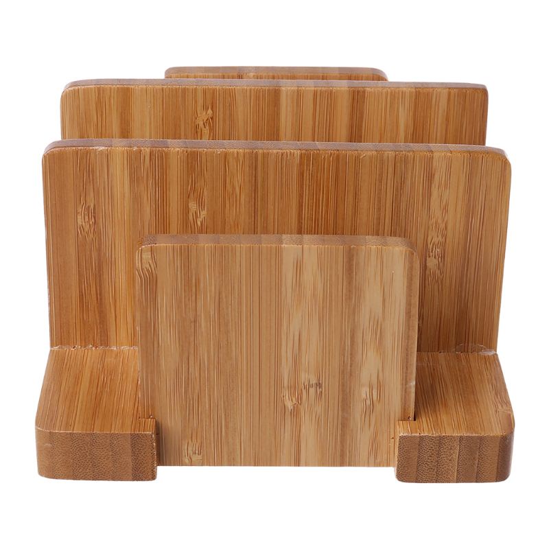 Giá Đỡ Thớt / Nắp Nồi Bằng Tre Tiện Dụng Cho Nhà Bếp