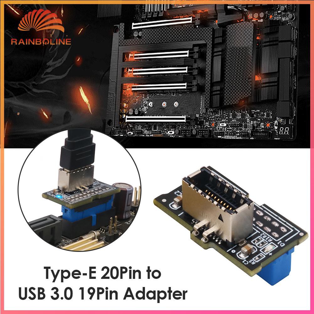 Ổ Cắm Chuyển Đổi Usb 3.0 10gbps 19pin Type-E 20pin | BigBuy360 - bigbuy360.vn