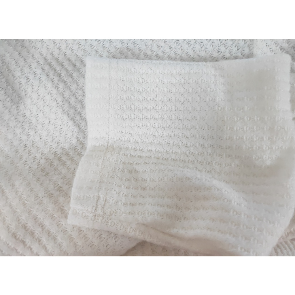 ÁO DÀI TAY LEN TỔ ONG COTTON FORM RỘNG MỀM MỎNG THU ĐÔNG UNISEX