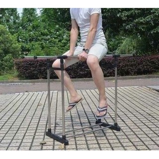Dàn phơi quần áo inox 2 tầng