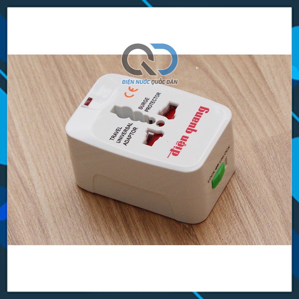 Phích cắm điện đa năng / Phích cắm du lịch (Adapter) - Điện Quang