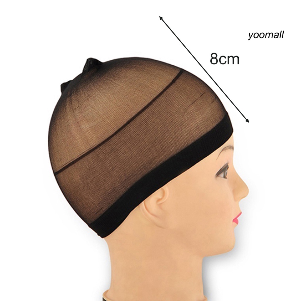 [Hàng mới về] Set 2 Mũ Lưới Trùm Đầu Có Thể Tái Sử Dụng Dùng Để Đội Tóc Giả