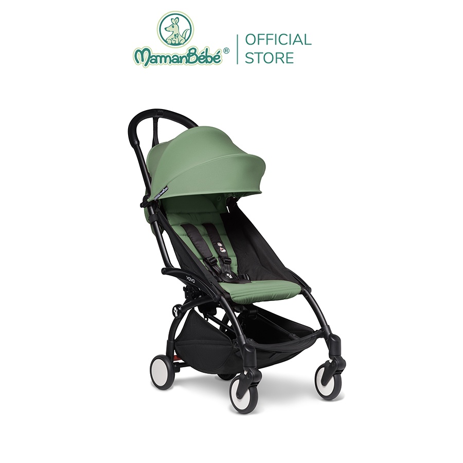 Bộ màn chụp và đệm xe đẩy BABYZEN YOYO 6+ Xanh Mint