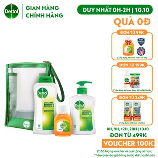 Combo kháng khuẩn bảo vệ toàn diện Dettol