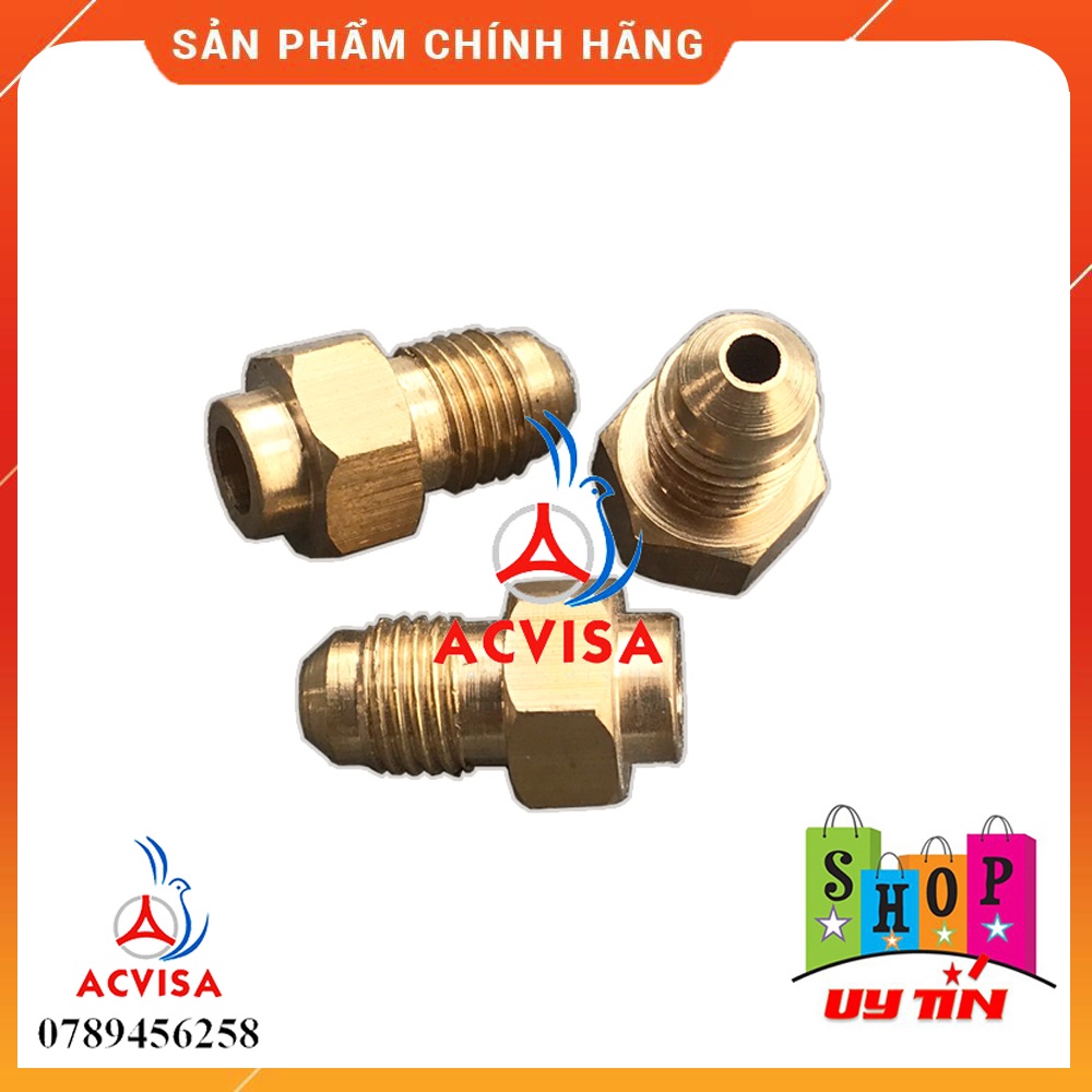Combo 4 Đầu hàn  nối ống đồng máy lạnh Phi 6, 10, 12