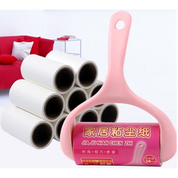 Cây Lăn Bụi Quần Áo 60 Lớp Và 2 Lõi Thay