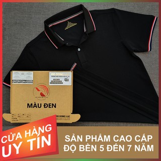 Áo Polo Nam, Nữ cổ bẻ ngắn tay viền sọc cực đẹp - ÁO ĐỘNG LỰC
