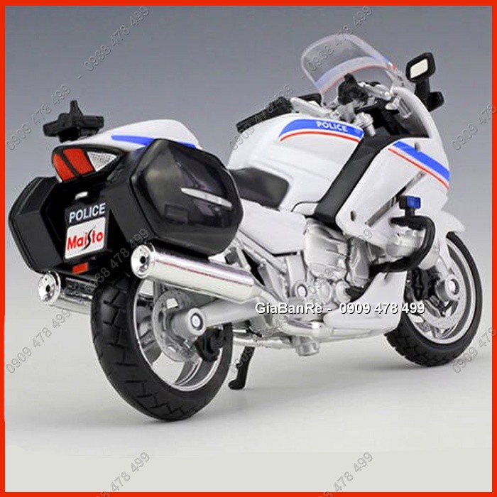 Xe Mô Hình Moto Cảnh Sát Yamaha FJR 1300A Tỉ Lệ 1:18 - Maisto - 8884t