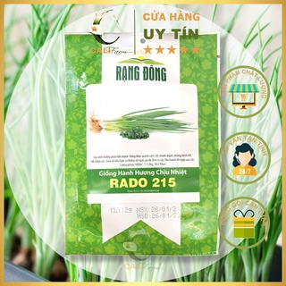 Hạt giống hành hương chịu nhiệt rado 215 gói 2gr gia vị thơm ngon