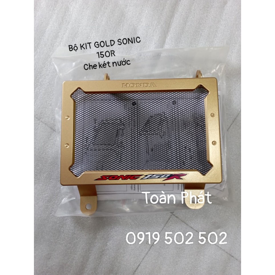 BỘ KIT GOLD AHM SONIC 150R - CHÍNH HÃNG AHM INDONESIA - CHE KÉT SONIC 150R